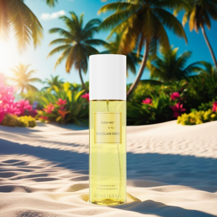 BRAZILIAN VIBES Body Mist by Neness | Podobne nuty: Sol de Janeiro 62 | pistacjowa, migdałowa, owocowa mgiełka zapachowa do ciał