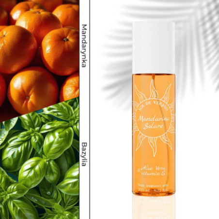 Sol de Verano Mandarino Solare | Podobne nuty zapachowe: Guerlain Aqua Allegoria Mandarine Basilic | mgiełka zapachowa do ciała