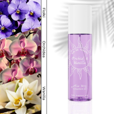 Sol de Verano Orchid & Vanilla | Podobne nuty zapachowe: Sol De Janeiro 59 | mgiełka zapachowa do ciała i włosów z Aloesem i wit
