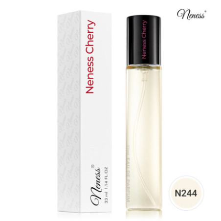 N244. Neness Cherry | Podobne nuty: Tom Ford Lost Cherry | 33 ml | Perfumetki Unisex | Francuskie Perfumy Lane