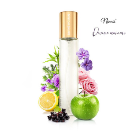N258. Neness Divine Woman | Podobne nuty: Creed Aventus For Her | 33 ml | Perfumetki Damskie | Francuskie Perfumy Lane
