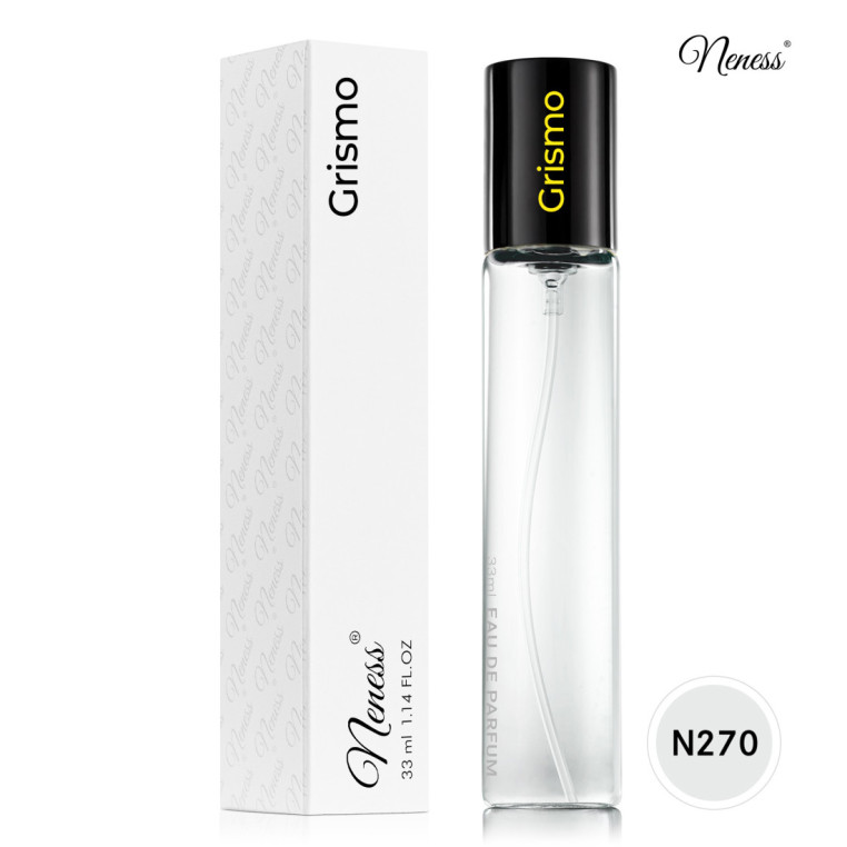 N270. Neness Grismo | Podobne nuty: Dior Gris Montaigne | 33 ml | Perfumetki Unisex | Francuskie Perfumy Lane
