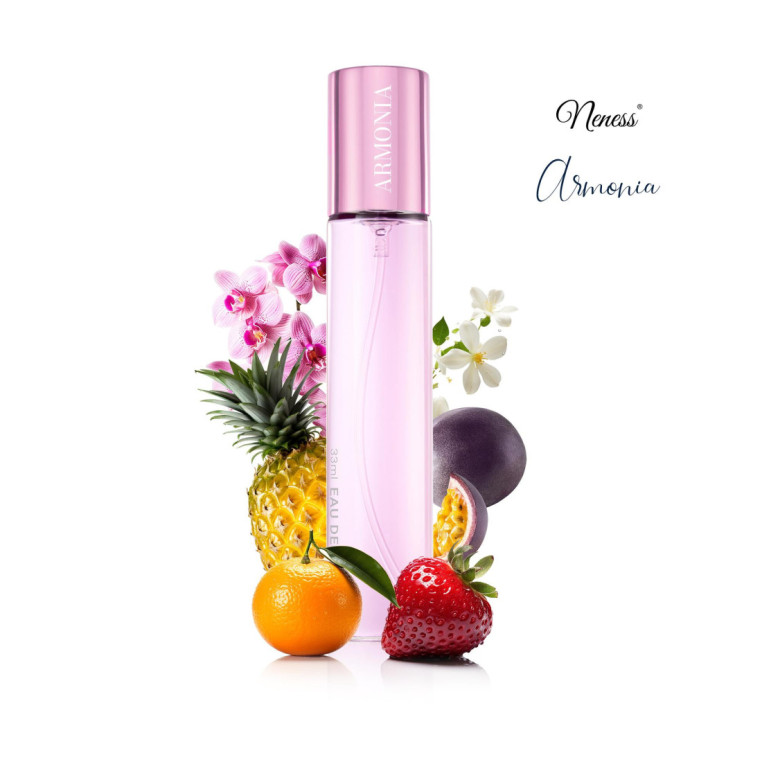 N285. Neness Armonia | Podobne nuty: Victoria'S Secret Bombshell | 33 ml | Perfumetki Damskie | Francuskie Perfumy Lane