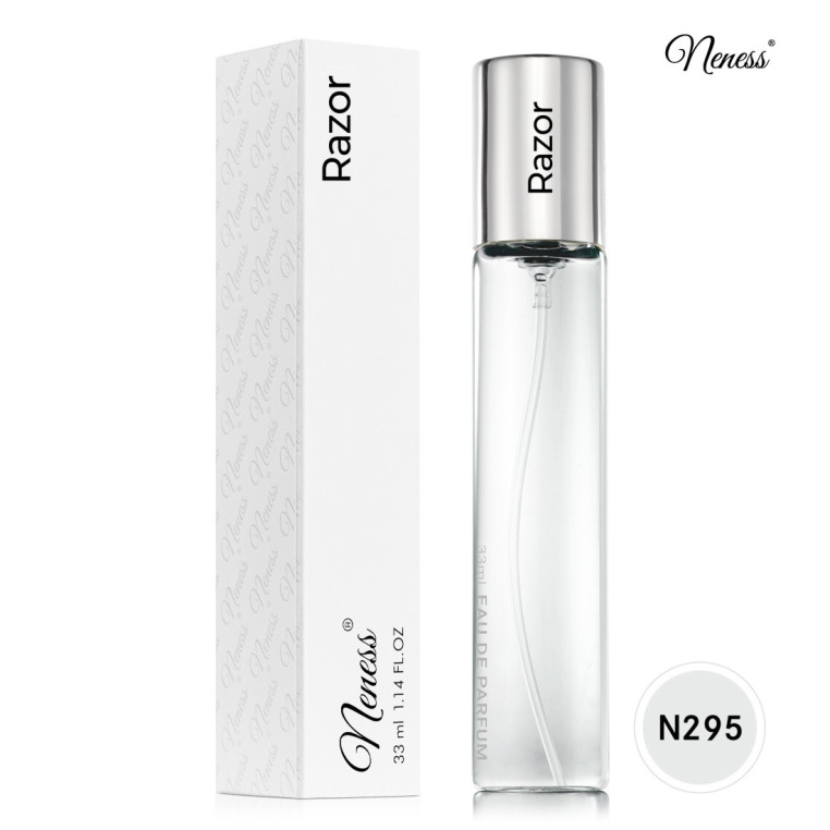 N295. Neness Razor | Podobne nuty: Yves Saint Laurent Myslf | 33 ml | Perfumetki Męskie | Francuskie Perfumy Lane
