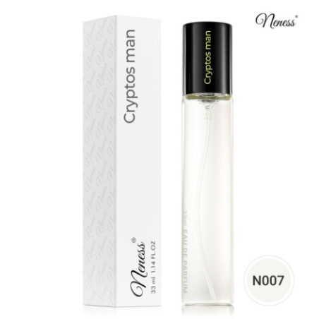 N007. Neness Cryptos Man | Podobne nuty: Giorgio Armani Code | 33 ml | Perfumetki Męskie | Francuskie Perfumy Lane