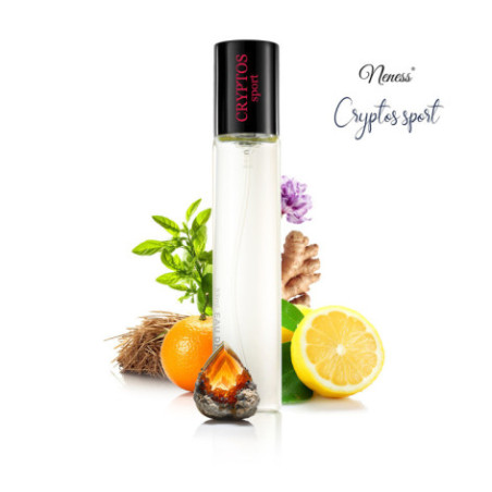 N009. Neness Cryptos Sport | Podobne nuty: Giorgio Armani Code Sport | 33 ml | Perfumetki Męskie | Francuskie Perfumy Lane