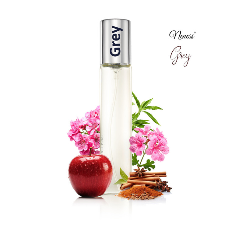N025. Neness Grey | Podobne nuty: Hugo Boss Bottled Men | 33 ml | Perfumetki Męskie | Francuskie Perfumy Lane