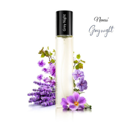 N026. Neness Grey Night | Podobne nuty: Hugo Boss Bottled Night | 33 ml | Perfumetki Męskie | Francuskie Perfumy Lane