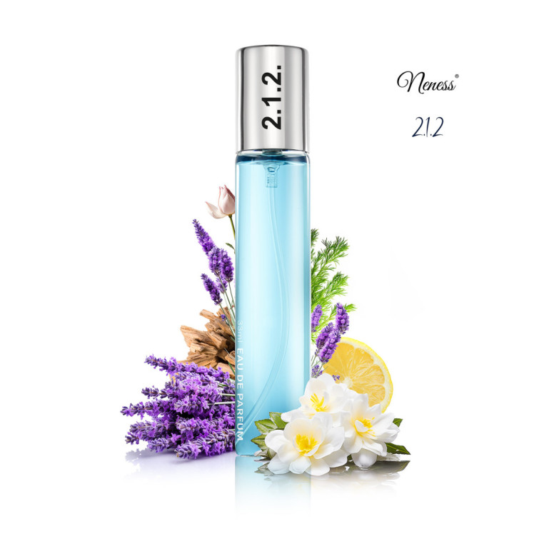 N050. Neness 2.1.2. | Podobne nuty: Carolina Herrera 212 | 33 ml | Perfumetki Męskie | Francuskie Perfumy Lane