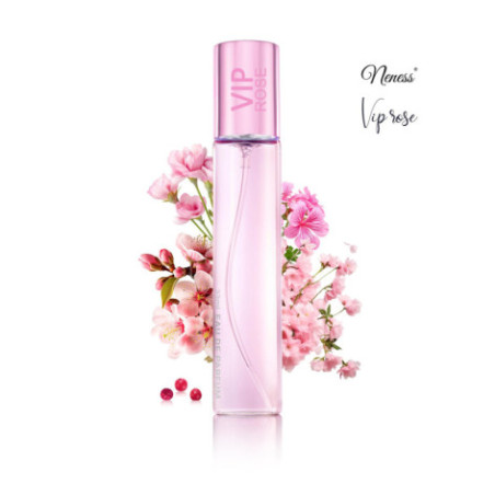 N053. Neness VIP Rose | Podobne nuty: Carolina Herrera Vip Rose | 33 ml | Perfumetki Damskie | Francuskie Perfumy Lane