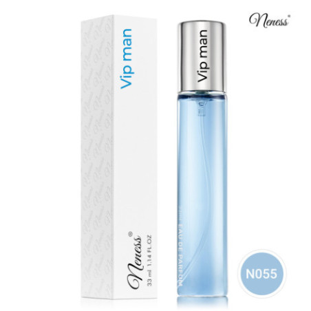 N055. Neness VIP Man | Podobne nuty: Carolina Herrera Vip Men | 33 ml | Perfumetki Męskie | Francuskie Perfumy Lane