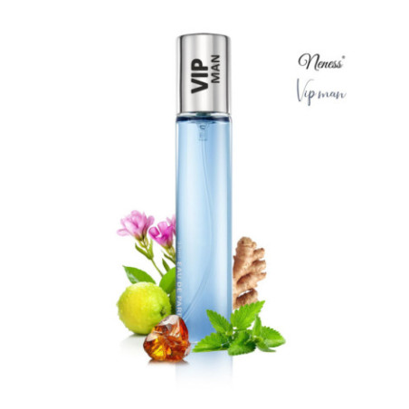 N055. Neness VIP Man | Podobne nuty: Carolina Herrera Vip Men | 33 ml | Perfumetki Męskie | Francuskie Perfumy Lane