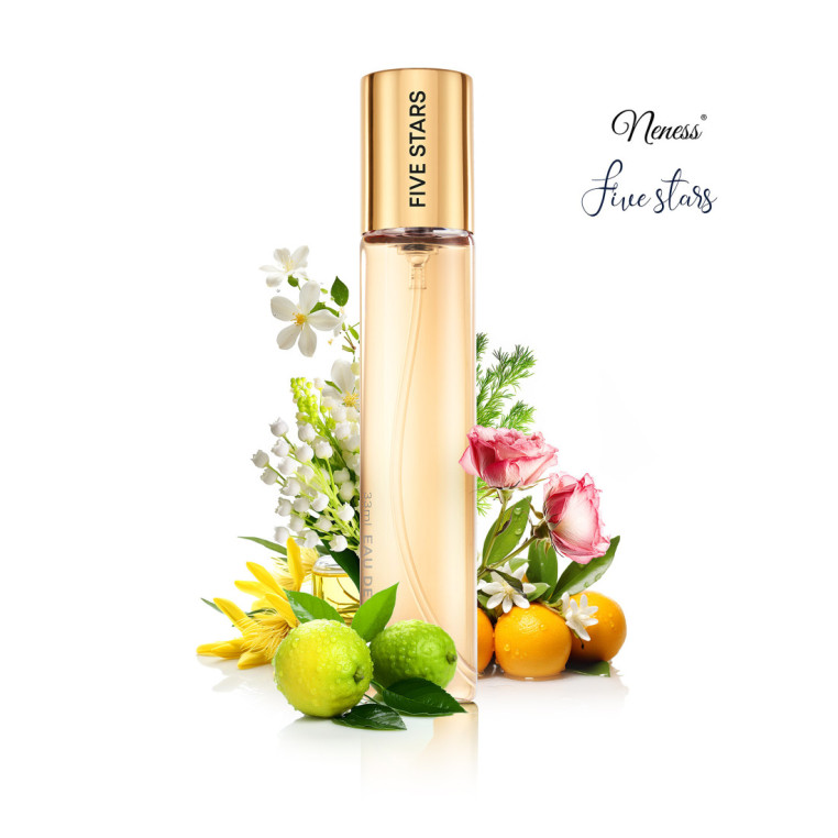 N057. Neness Five Stars | Podobne nuty: Coco Chanel No. 5 | 33 ml | Perfumetki Damskie | Francuskie Perfumy Lane