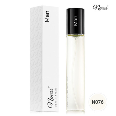 N076. Neness Men | Podobne nuty: Calvin Klein Man | 33 ml | Perfumetki Męskie | Francuskie Perfumy Lane