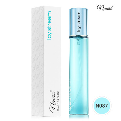 N087. Neness Icy Stream | Podobne nuty: Davidoff Cool Water Woman | 33 ml | Perfumetki Damskie | Francuskie Perfumy Lane