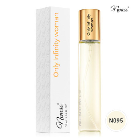 N095. Neness Only Infinity Woman | Podobne nuty: Dolce & Gabbana The One | 33 ml | Perfumetki Damskie | Francuskie Perfumy Lane