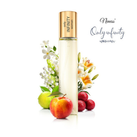 N095. Neness Only Infinity Woman | Podobne nuty: Dolce & Gabbana The One | 33 ml | Perfumetki Damskie | Francuskie Perfumy Lane