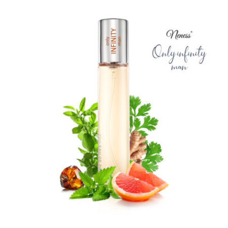 N096. Neness Only Infinity Man | Podobne nuty: Dolce & Gabbana The One | 33 ml | Perfumetki Męskie | Francuskie Perfumy Lane