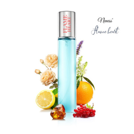 N169. Neness Flame Heart | Podobne nuty: Moschino I Love Love | 33 ml | Perfumetki Damskie | Francuskie Perfumy Lane