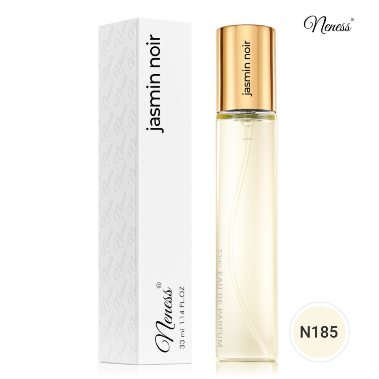 N185. Neness Jasmin Noir | Podobne nuty: Tom Ford Noir Extreme | 33 ml | Perfumetki Męskie | Francuskie Perfumy Lane