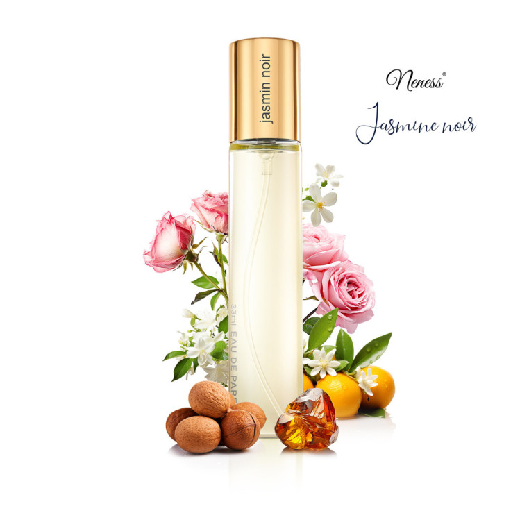 N185. Neness Jasmin Noir | Podobne nuty: Tom Ford Noir Extreme | 33 ml | Perfumetki Męskie | Francuskie Perfumy Lane