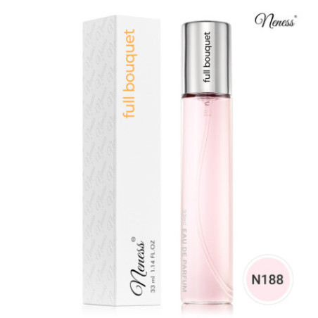 N188. Neness Full Bouquet | Podobne nuty: Viktor&Rolf Flowerbomb | 33 ml | Perfumetki Damskie | Francuskie Perfumy Lane