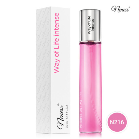 N216. Neness Way Of Life Intense | Podobne nuty: Lancome La Vie Est Belle Intensément | 33 ml | Perfumetki Damskie | Francuskie 