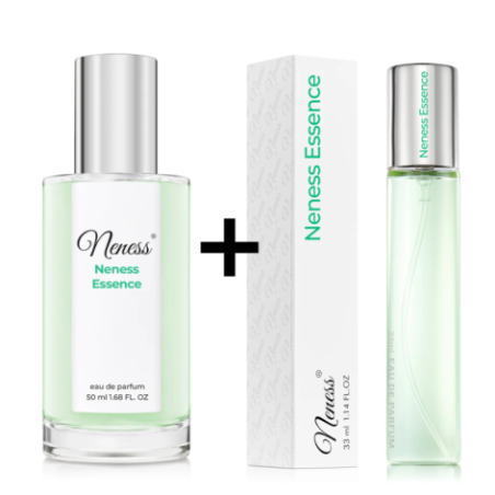 N146. Neness Essence - Zestaw 1+1: 50 ml + 33 ml | Podobne nuty: Lacoste Essential | Perfumy Męskie | Francuskie Perfumy Lane | 