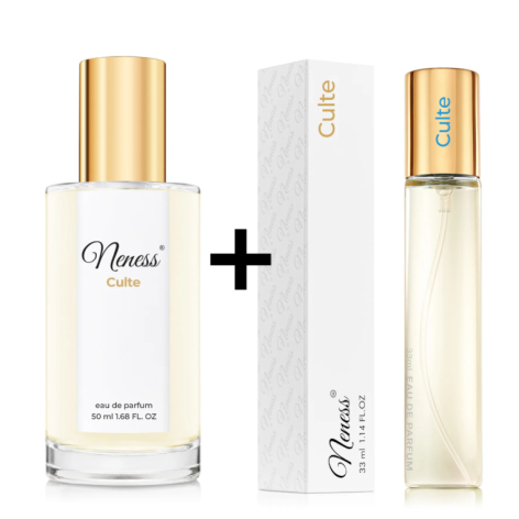 N111. Neness Culte - Zestaw 1+1: 50 ml + 33 ml | Podobne nuty: Christian Dior J'Adore | Perfumy Damskie | Francuskie Perfumy Lan