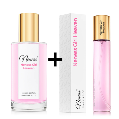 N322. Neness Neness Girl Heaven - Zestaw 1+1: 50 ml + 33 ml | Podobne nuty: Carolina Herrera Birds Of Paradise | Perfumy damskie