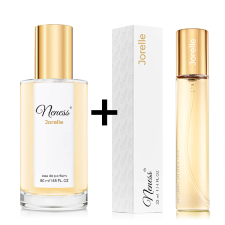 N282. Neness Jorelle - Zestaw 1+1: 50 ml + 33 ml | Podobne nuty: Burberry Goddess | Perfumy Damskie | Francuskie Perfumy Lane | 