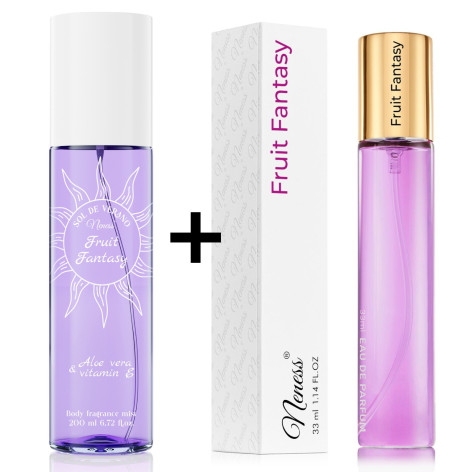 Fruit Fantasy | Podobne nuty: Victoria's Secret Love Spell | 200ml + 33ml | Zestaw mgiełka + perfumetka