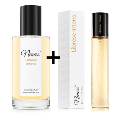 N415. Neness Librese Intens Zestaw 50ml + 33ml | Podobne nuty: Yves Saint Laurent Libre Intense | Perfumetki Damskie | Francuski