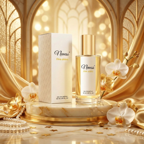 N057. Neness Five Stars | Podobne nuty: Coco Chanel No. 5 | 50 ml | Perfumetki Damskie | Francuskie Perfumy Lane