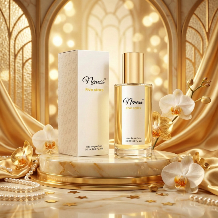 N057. Neness Five Stars | Podobne nuty: Coco Chanel No. 5 | 50 ml | Perfumetki Damskie | Francuskie Perfumy Lane