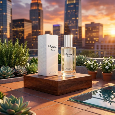 N295. Neness Razor | Podobne nuty: Yves Saint Laurent (YSL) Myslf | 50 ml | Perfumetki Męskie | Francuskie Perfumy Lane