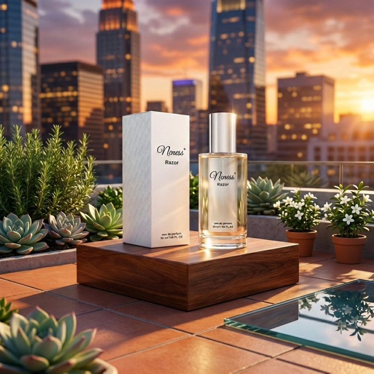 N295. Neness Razor | Podobne nuty: Yves Saint Laurent (YSL) Myslf | 50 ml | Perfumetki Męskie | Francuskie Perfumy Lane