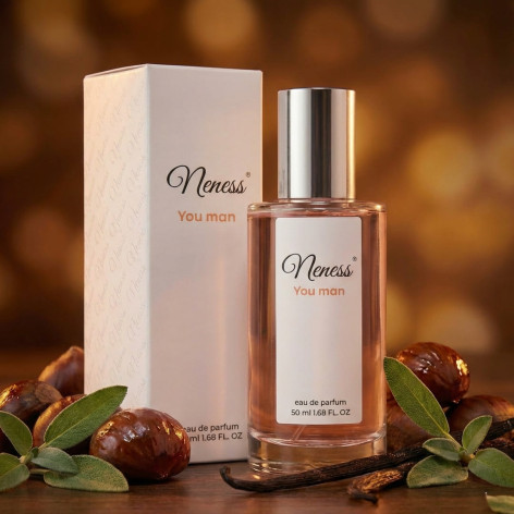 N020. Neness You Man | Podobne nuty: Giorgio Armani Stronger With You | 50 ml | Perfumetki Męskie | Francuskie Perfumy Lane