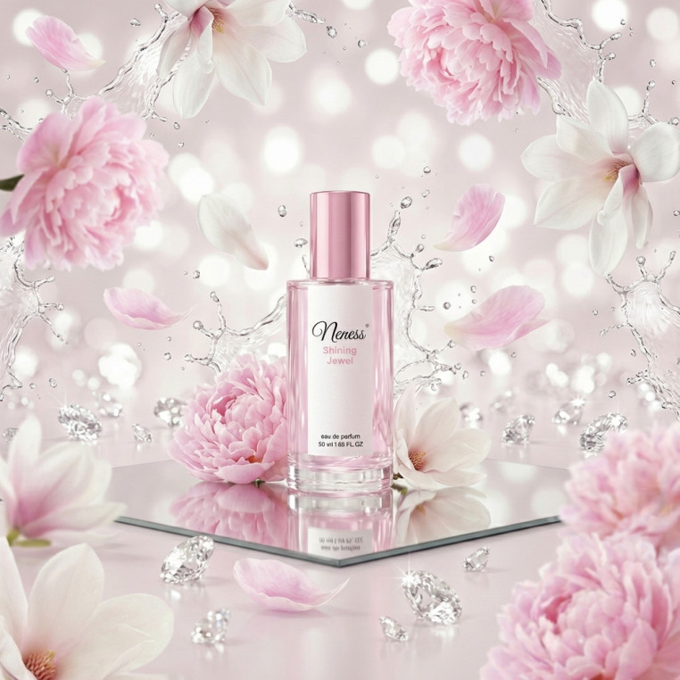 N190. Neness Shining Jewel 50 ml | Podobne nuty: Versace Bright Crystal | Perfumy Damskie | Francuskie Perfumy Lane | ZARA odpow