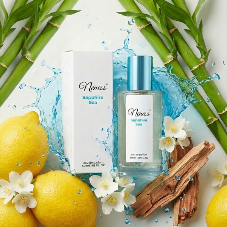 N092. Neness Sapphire Sea 50 ml | Podobne nuty: Dolce & Gabbana Light Blue | Perfumy Damskie | Francuskie Perfumy Lane | ZARA od