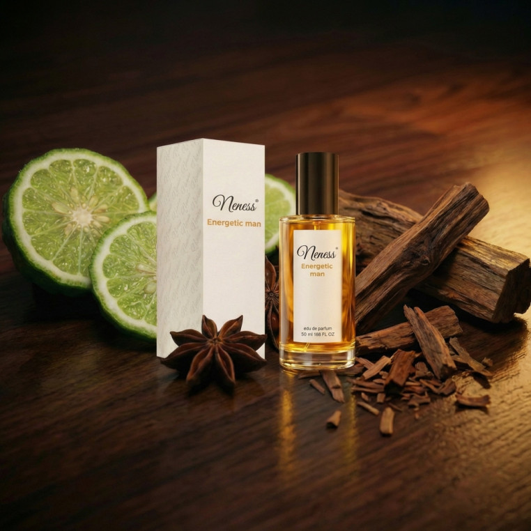 N062. Neness Energetic Man 50 ml | Podobne nuty: Coco Chanel Homme Sport | Perfumy Męskie | Francuskie Perfumy Lane | ZARA odpow