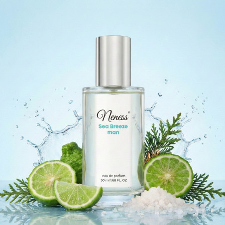 N003. Neness Sea Breeze Man 50 ml | Podobne nuty: Giorgio Armani Acqua Di Gio | Perfumy Męskie | Francuskie Perfumy Lane | ZARA