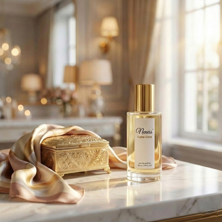 N326. Neness Culte Gold 50 ml | Podobne nuty: Dior Jadore L'Or | Perfumy damskie | Francuskie Perfumy Lane | ZARA odpowiedniki