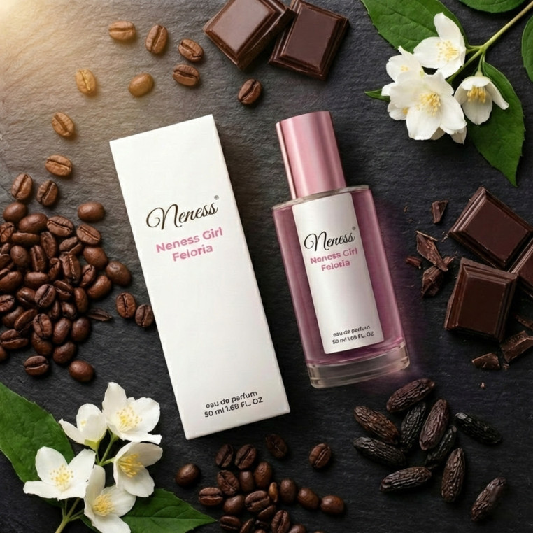 N278. Neness Neness Girl Feloria 50 ml | Podobne nuty: Carolina Herrera Good Girl Blush | Perfumy Damskie | Francuskie Perfumy L