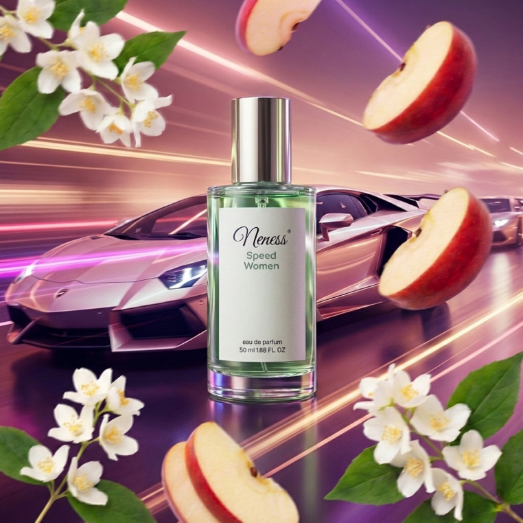 N272. Neness Speed Woman 50 ml | Podobne nuty: | Perfumy Damskie | Francuskie Perfumy Lane | ZARA odpowiedniki