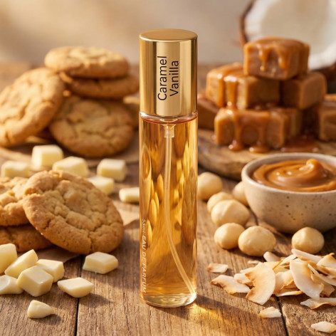 N451. Neness Caramel Vanilla | Podobne nuty: Sol de Janeiro 71 | 33 ml | Perfumetki damskie | zamiennik mgiełki