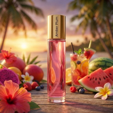 N452. Neness Amber Plum | Podobne nuty: Sol De Janeiro 40 | 33 ml | Perfumetki damskie | zamiennik mgiełki