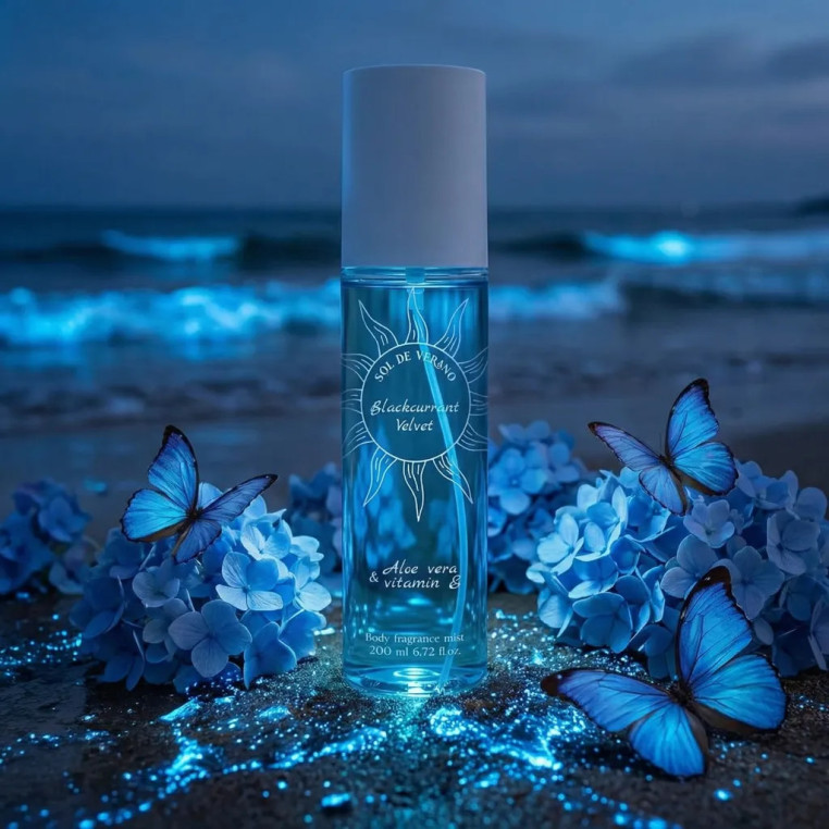 Sol de Verano Blackcurrant Velvet | Podobne nuty zapachowe: Sol De Janeiro 76 | mgiełka zapachowa do ciała i włosów z Aloesem i