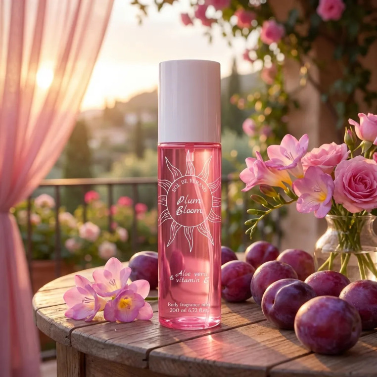 Sol de Verano Plum Bloom | Podobne nuty zapachowe: Victoria's Secret Pure Seduction | mgiełka zapachowa do ciała i włosów z Aloe