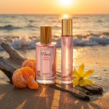 N172. Neness Greek Goddess - Zestaw 1+1: 50 ml + 33 ml | Podobne nuty: Paco Rabanne Olympea | Perfumy Damskie | Francuskie Perfu